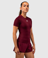 Venum Rashguard Aero XT Kurzarm - Pflaume