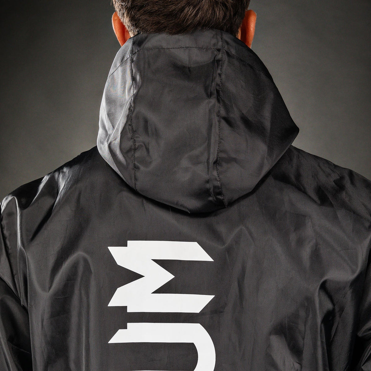 Venum MX Basics Lange Regenjacke - Schwarz/Weiß