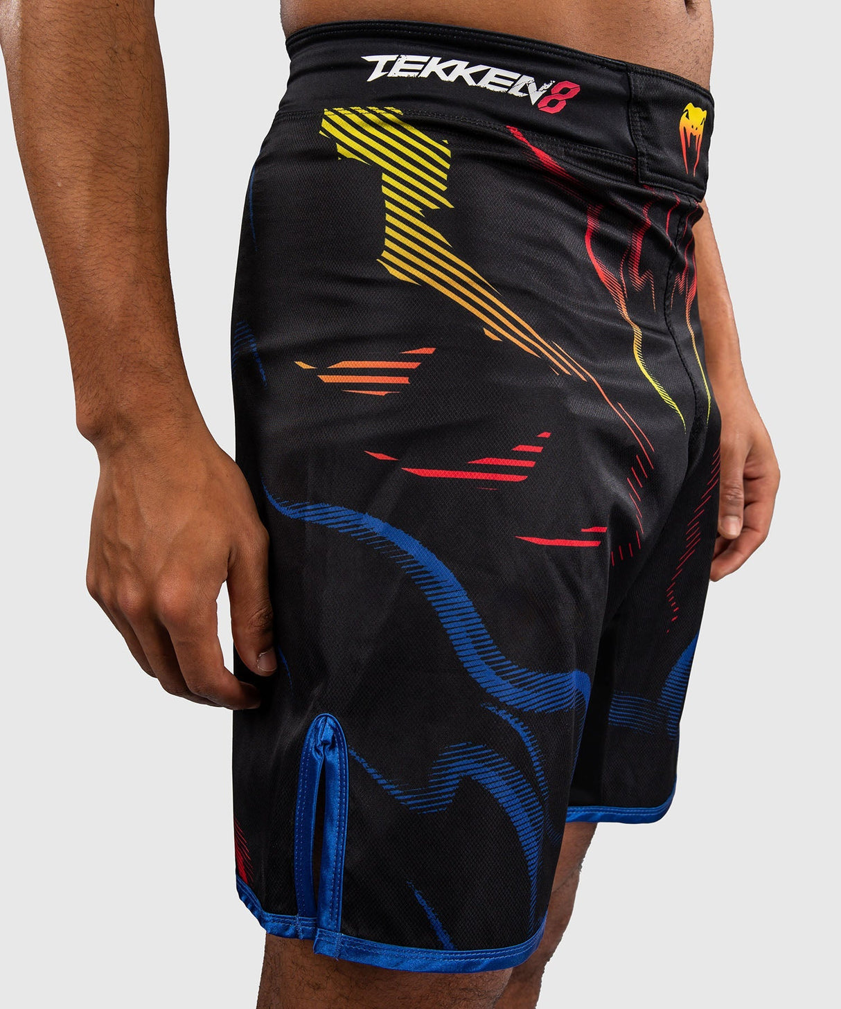Venum MMA Shorts x TEKKEN 8 Yoshimitsu - Schwarz/Orange