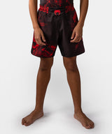 Venum MMA Shorts Wolf Atak Kinder - Schwarz/Rot