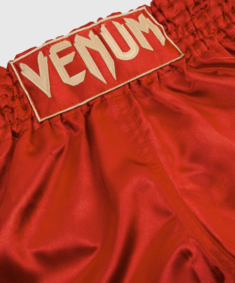Venum Muay Thai Shorts Classic - Rot/Gold