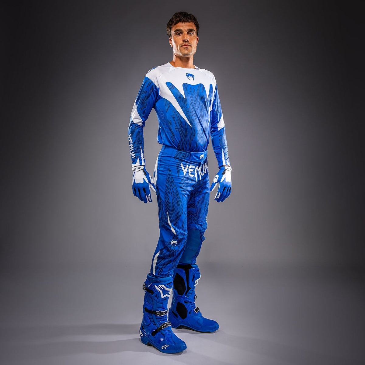 Venum MX Elite Motocross-Hose - Blau