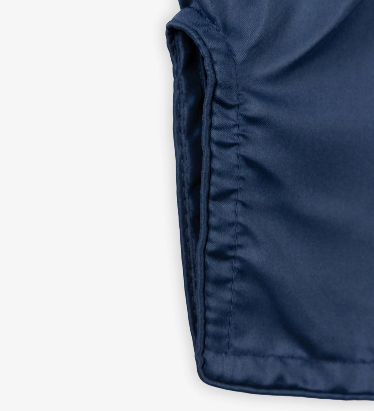 Caged Muay Thai Shorts Classic - Navy Blau/Weiss