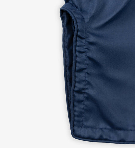 Caged Muay Thai Shorts Classic - Navy Blau/Weiss vrouw