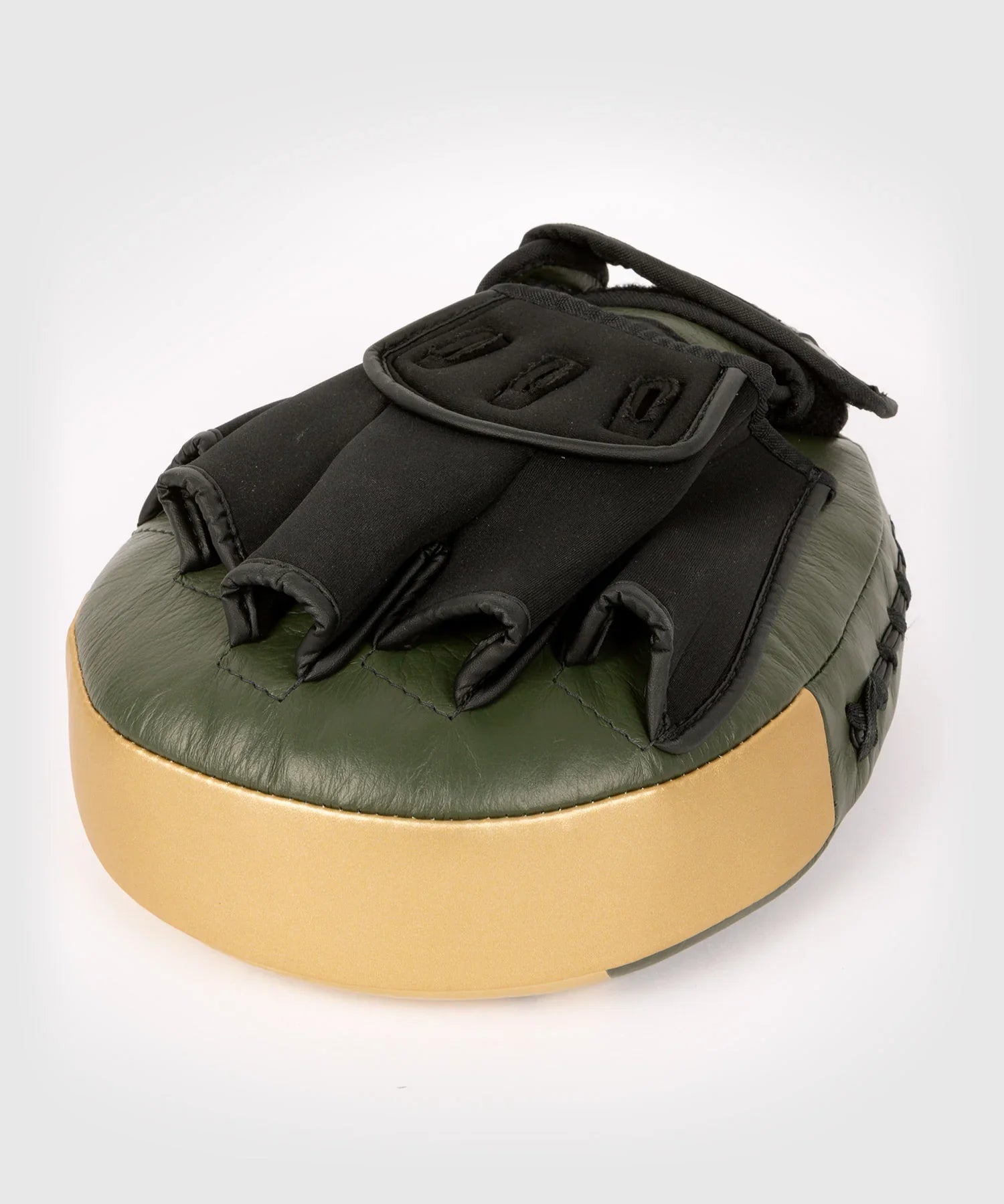 Venum Pro Boxing Boxpratzen - Khaki Grün/Gold