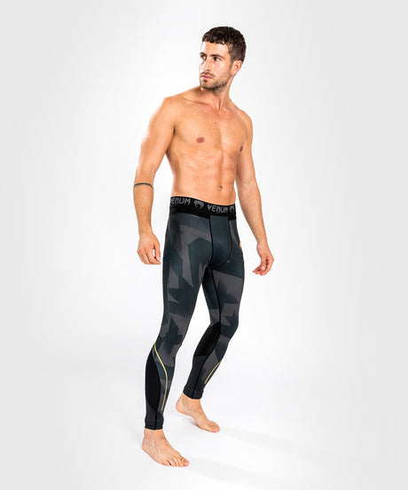 Venum Compression Pants Razor - Schwarz/Gold