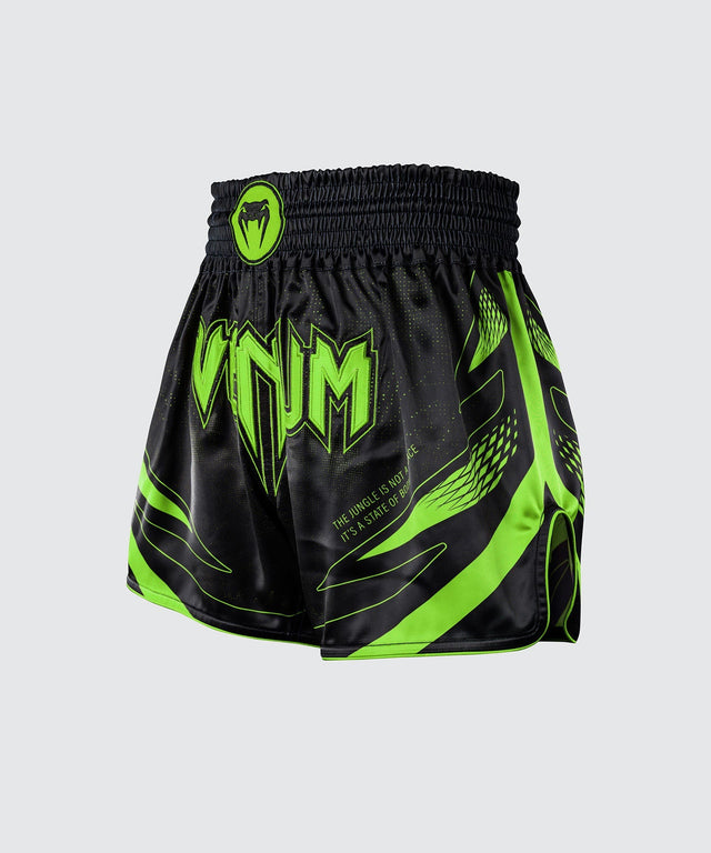 Venum Muay Thai Shorts Amazonia Reborn - Schwarz/Grün