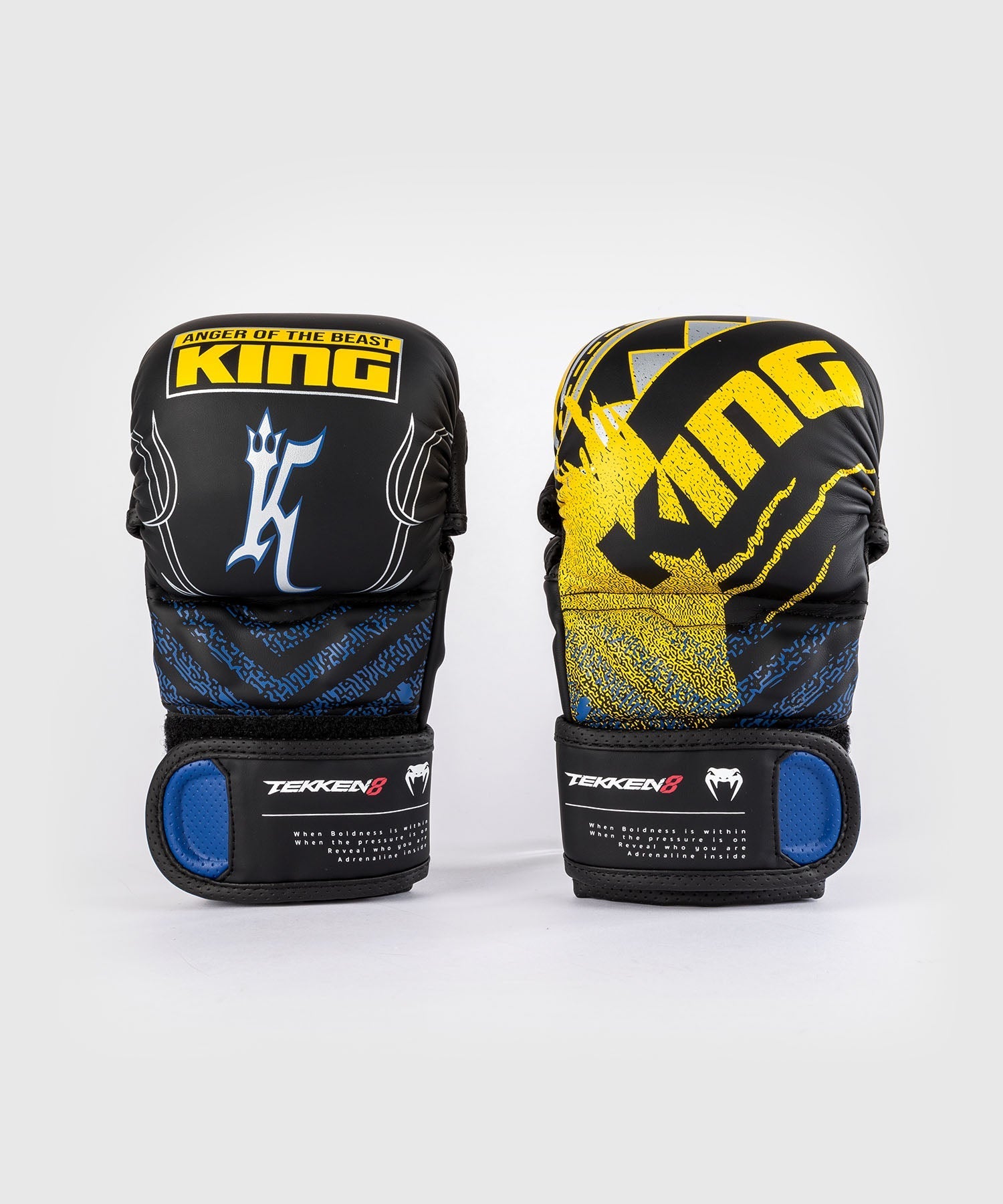 Venum MMA Handschuhe x TEKKEN 8 King - Schwarz/Gelb
