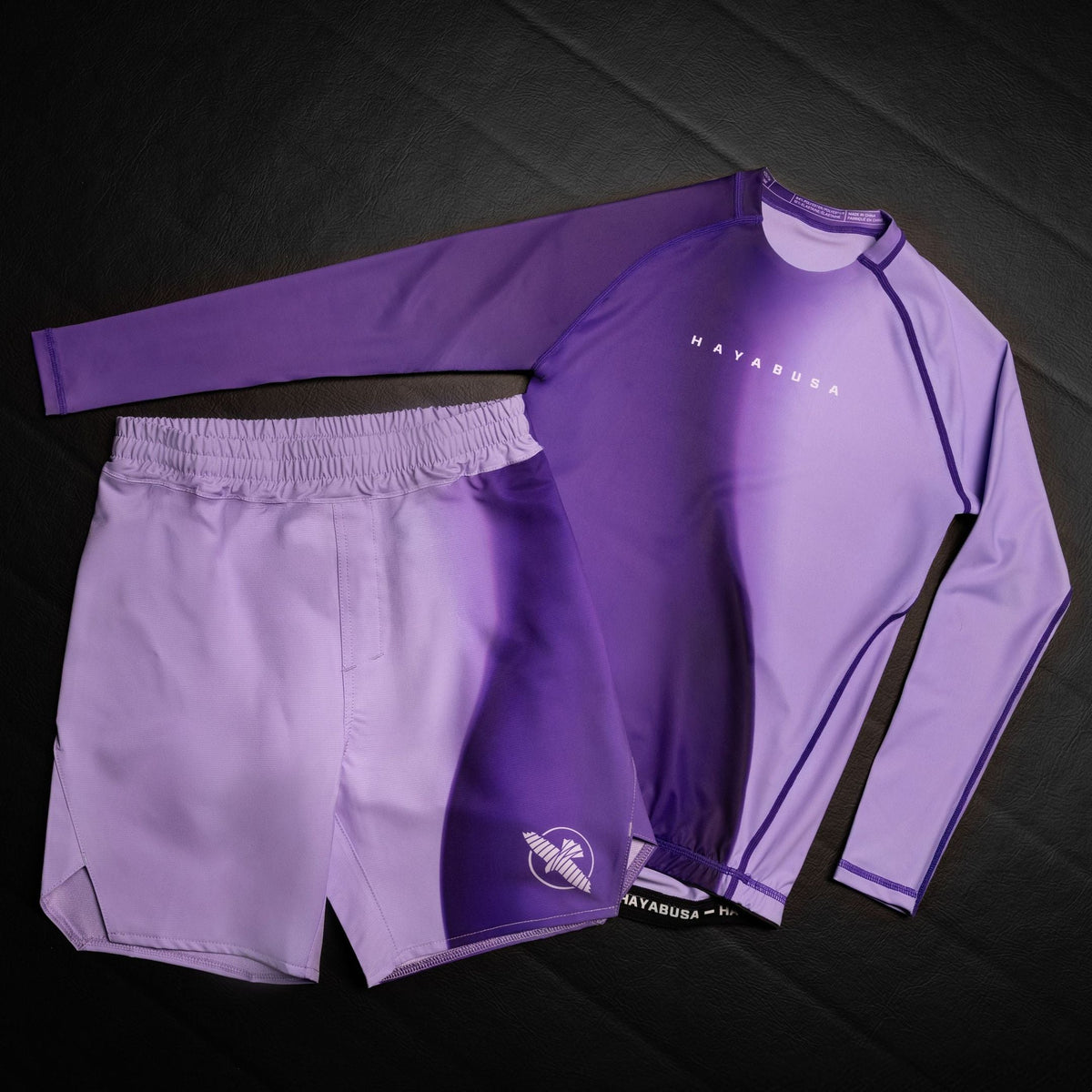 Hayabusa Rashguard Apex Nova Lange Ärmel Kinder - Lila