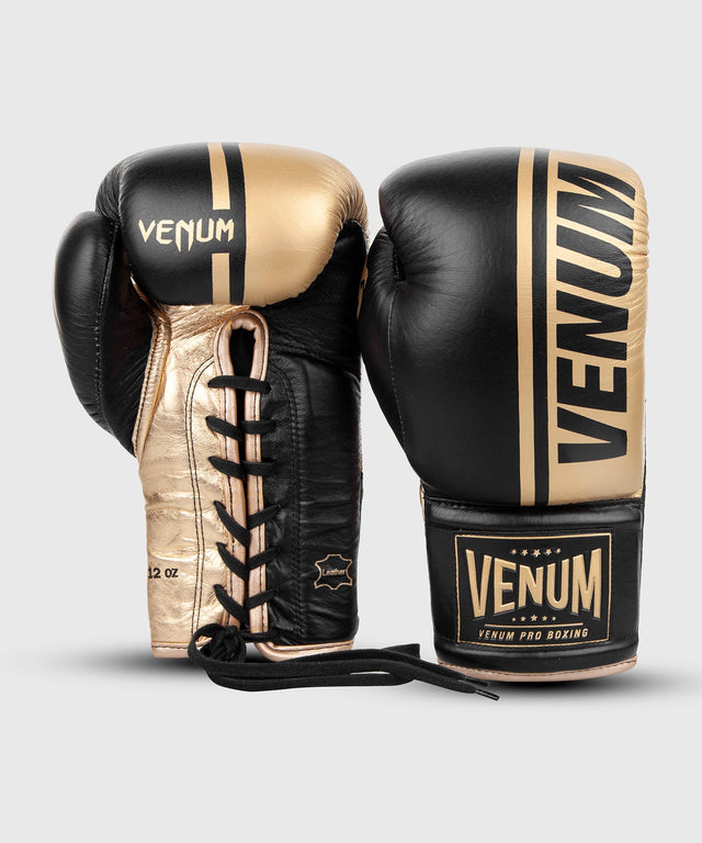 Venum Boxhandschuhe Shield - Schwarz/Gold