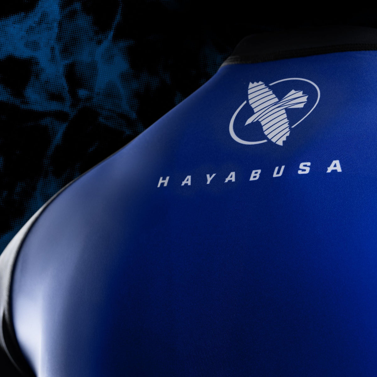 Hayabusa x UFC BJJ Rashguard Lange Ärmel Damen - Schwarz/Blau