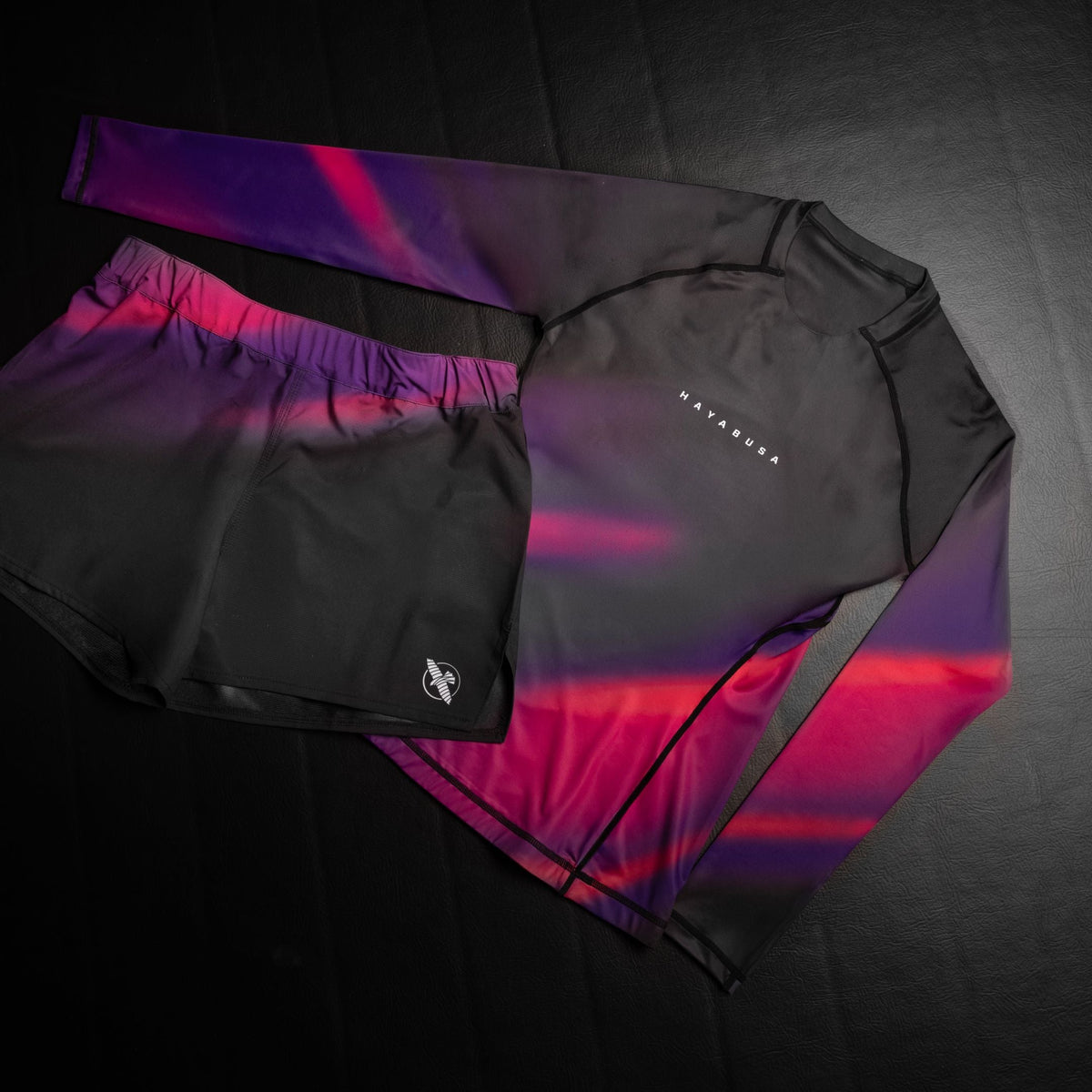 Hayabusa Rashguard Apex Nova Lange Ärmel Damen - Lila