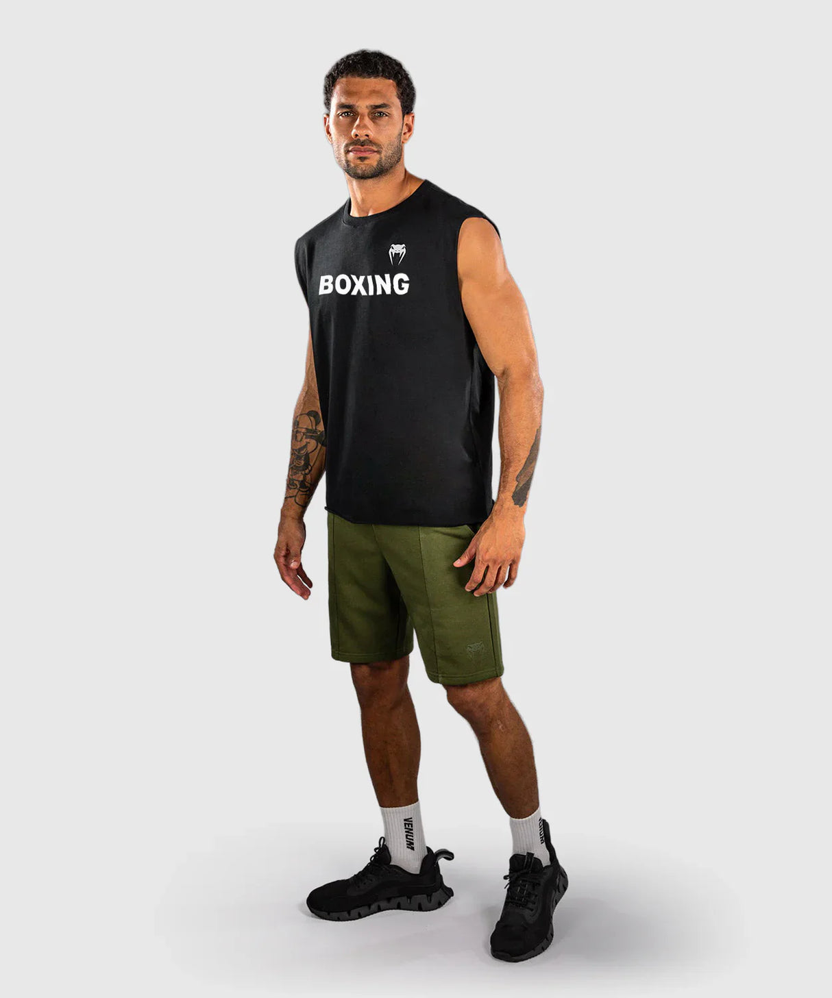 Venum Ärmelloses T-Shirt Boxing – Schwarz