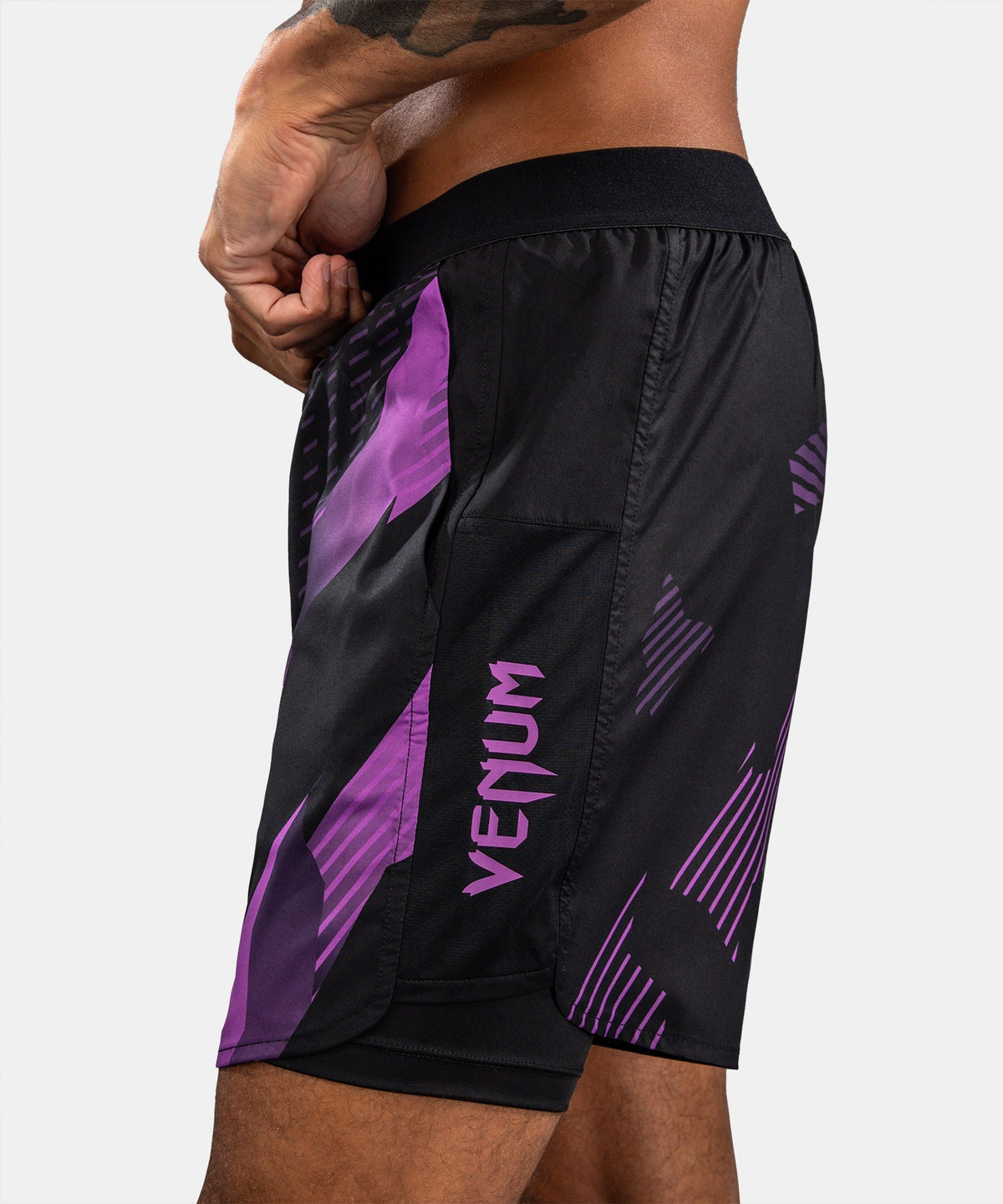 Venum Kompressionsshorts No-Gi 6.0 - Schwarz/Lila