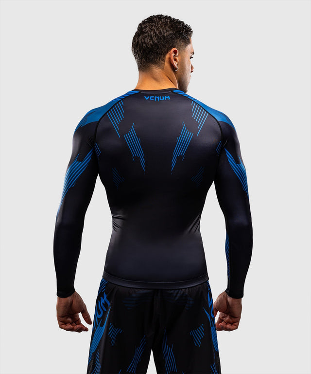Venum Rashguard No-Gi 6.0 Lange Ärmel - Schwarz/Blau