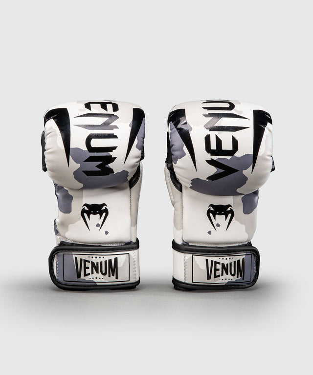 Venum MMA-Handschuhe Elite Sparring - Weiß/Grau