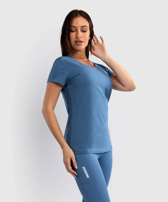 Venum Damen T-Shirt Essential – Sturmblau