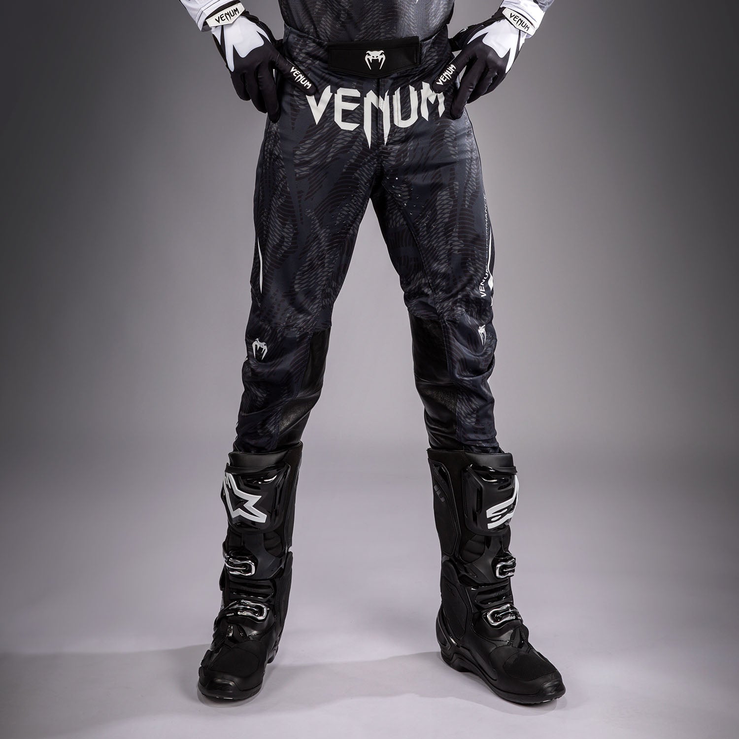 Venum MX Elite Motocross-Hose - Schwarz
