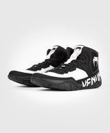 Venum Ringerschuhe Elite - Schwarz/Weiß