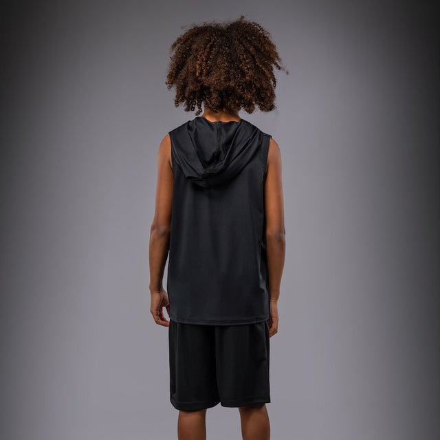 Venum Hoodie Elite Ärmellos Kinder - Schwarz
