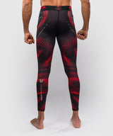 Venum Kompressionshose Matupa - Schwarz/Rot/Silber