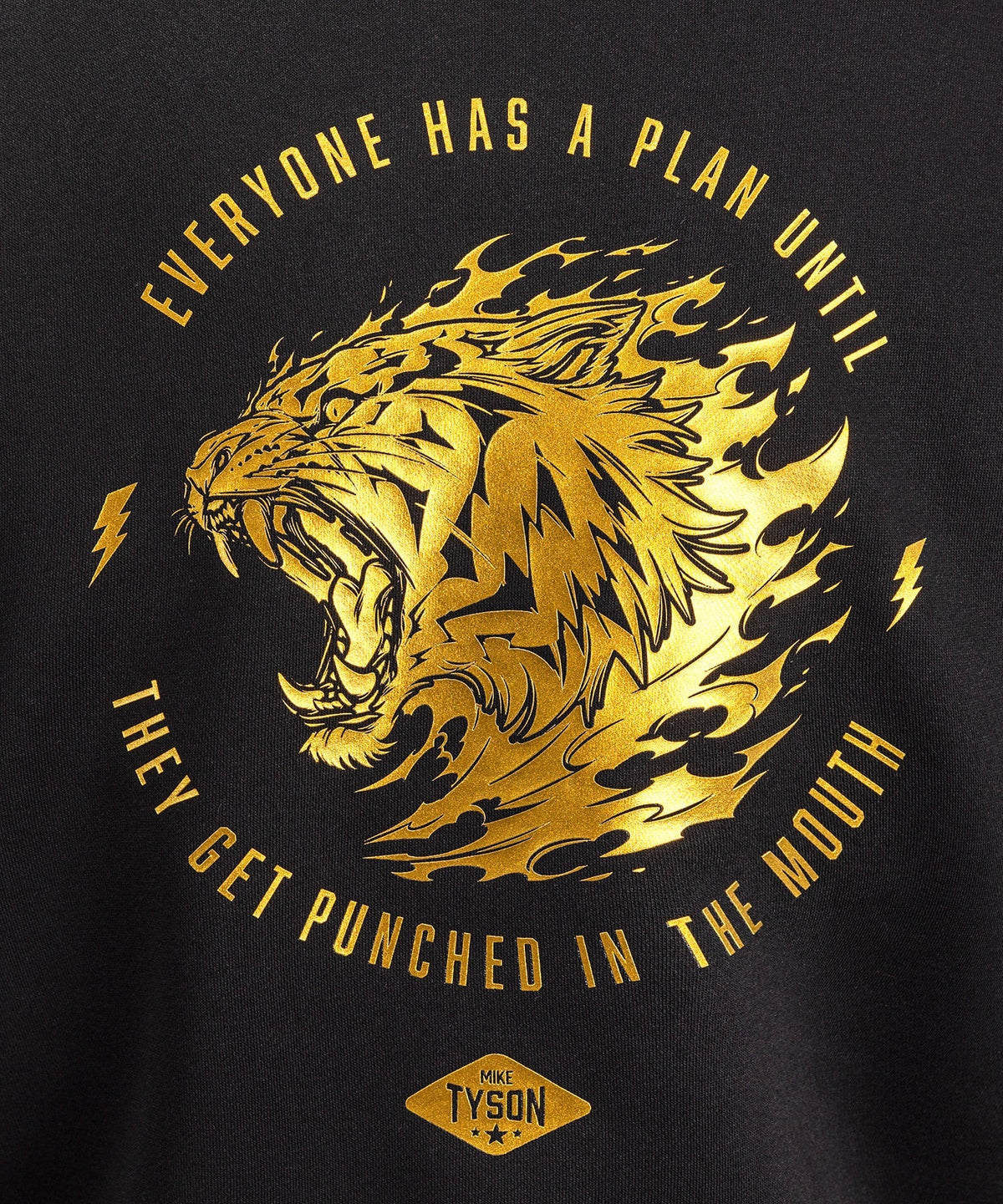 Venum x Mike Tyson Hoodie Tiger – Schwarz/Gold