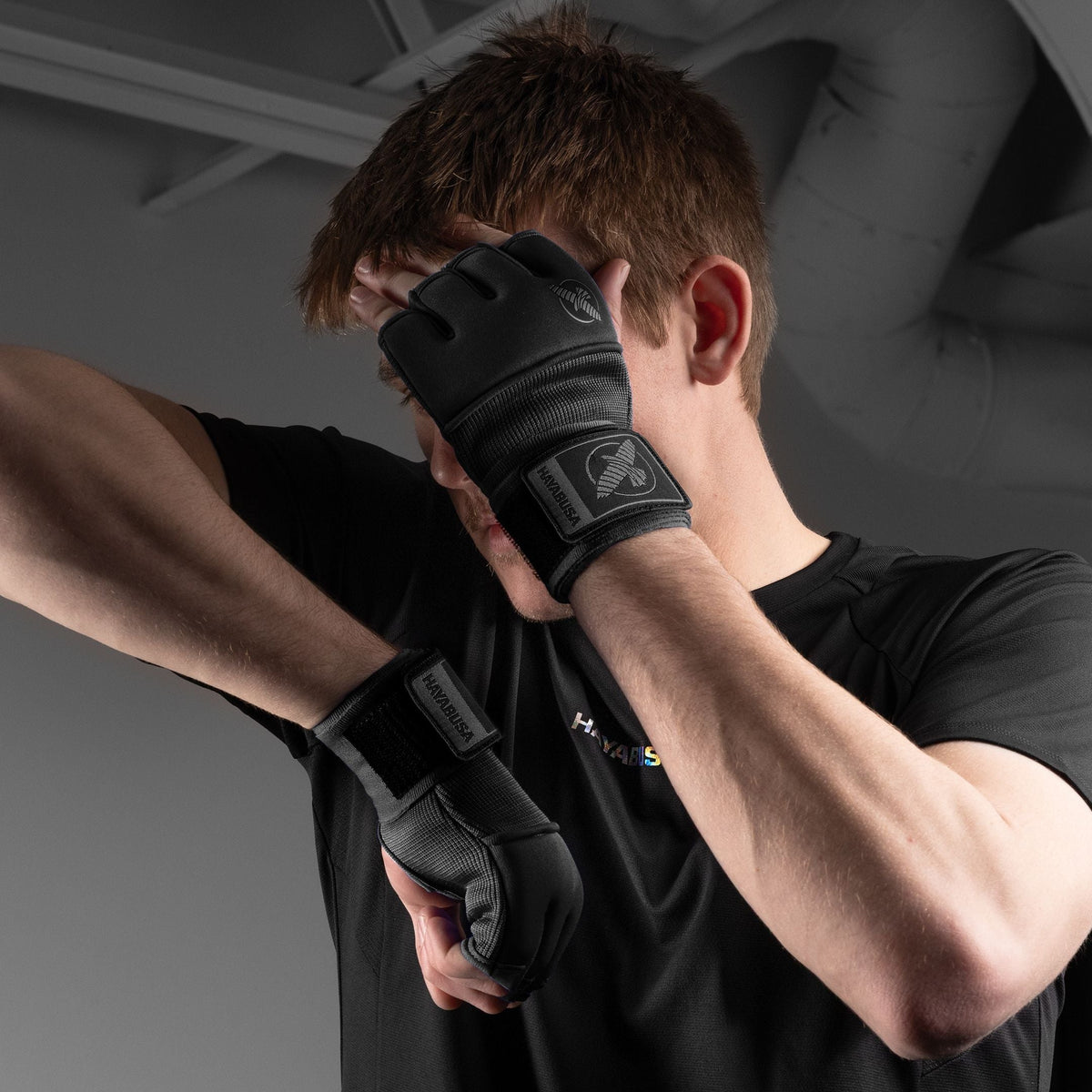 Hayabusa Handwraps Deluxe Quick - Schwarz