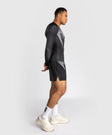 Venum No Gi Rashguard Langarm – Schwarz/Silber