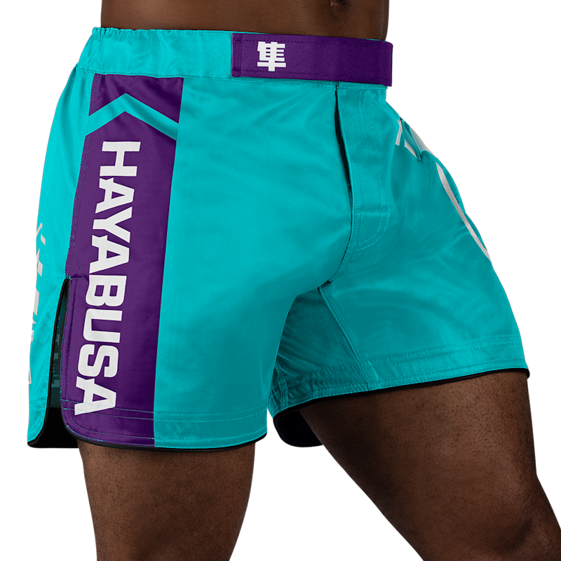 Hayabusa MMA Shorts Icon - Oceaangroen