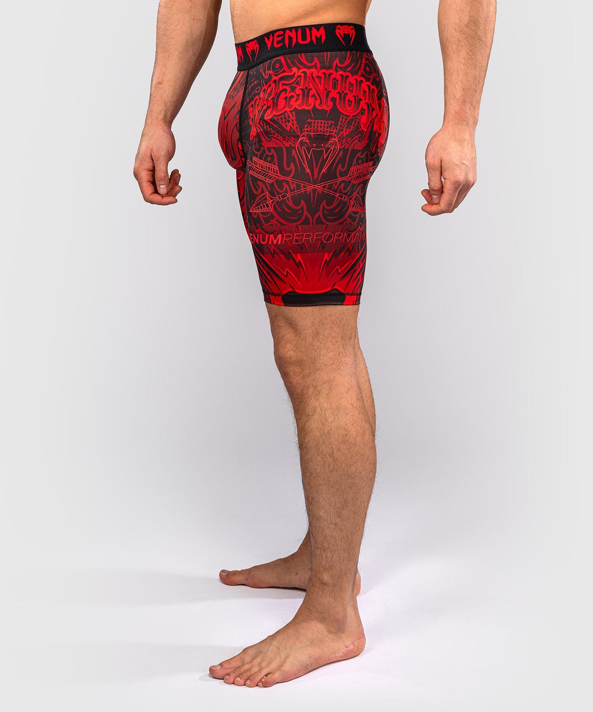 Venum Kompressionsshorts Wolf Atak - Schwarz/Rot