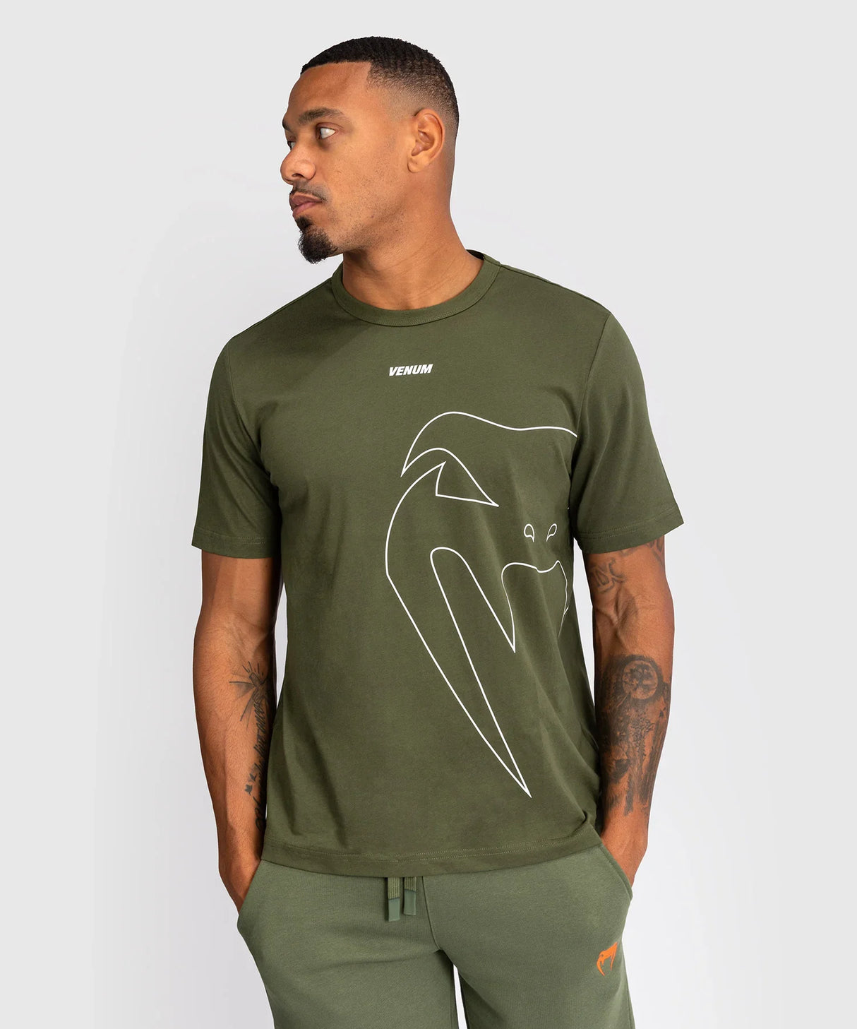 Venum T-Shirt Giant Connect – Armeegrün