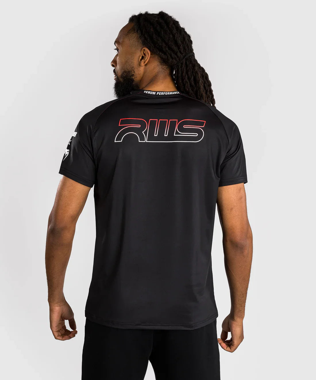 Venum x RWS 2.0 Dry-Tech T-Shirt – Schwarz/Rot