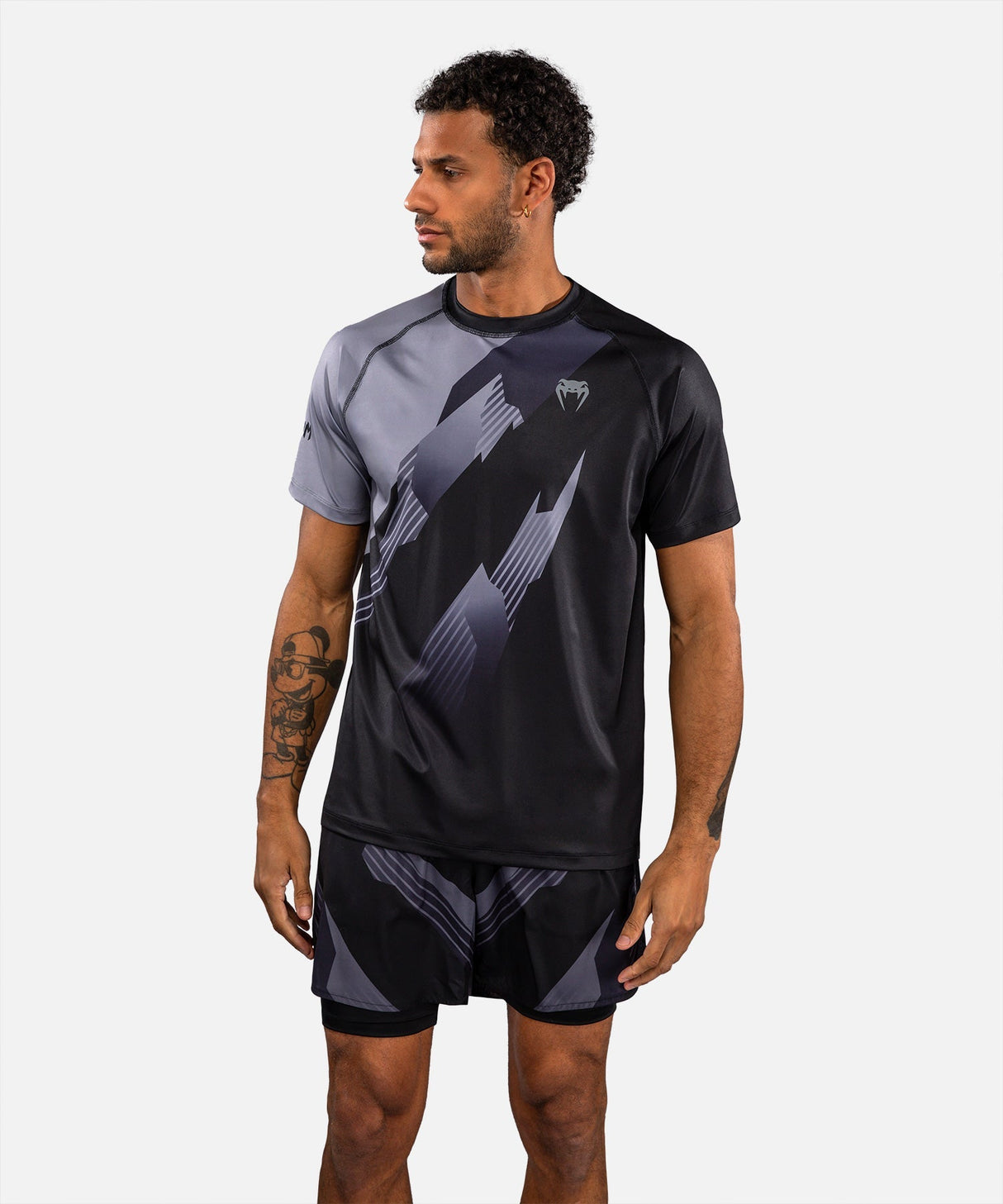 Venum T-Shirt No-Gi 6.0 – Schwarz/Grau