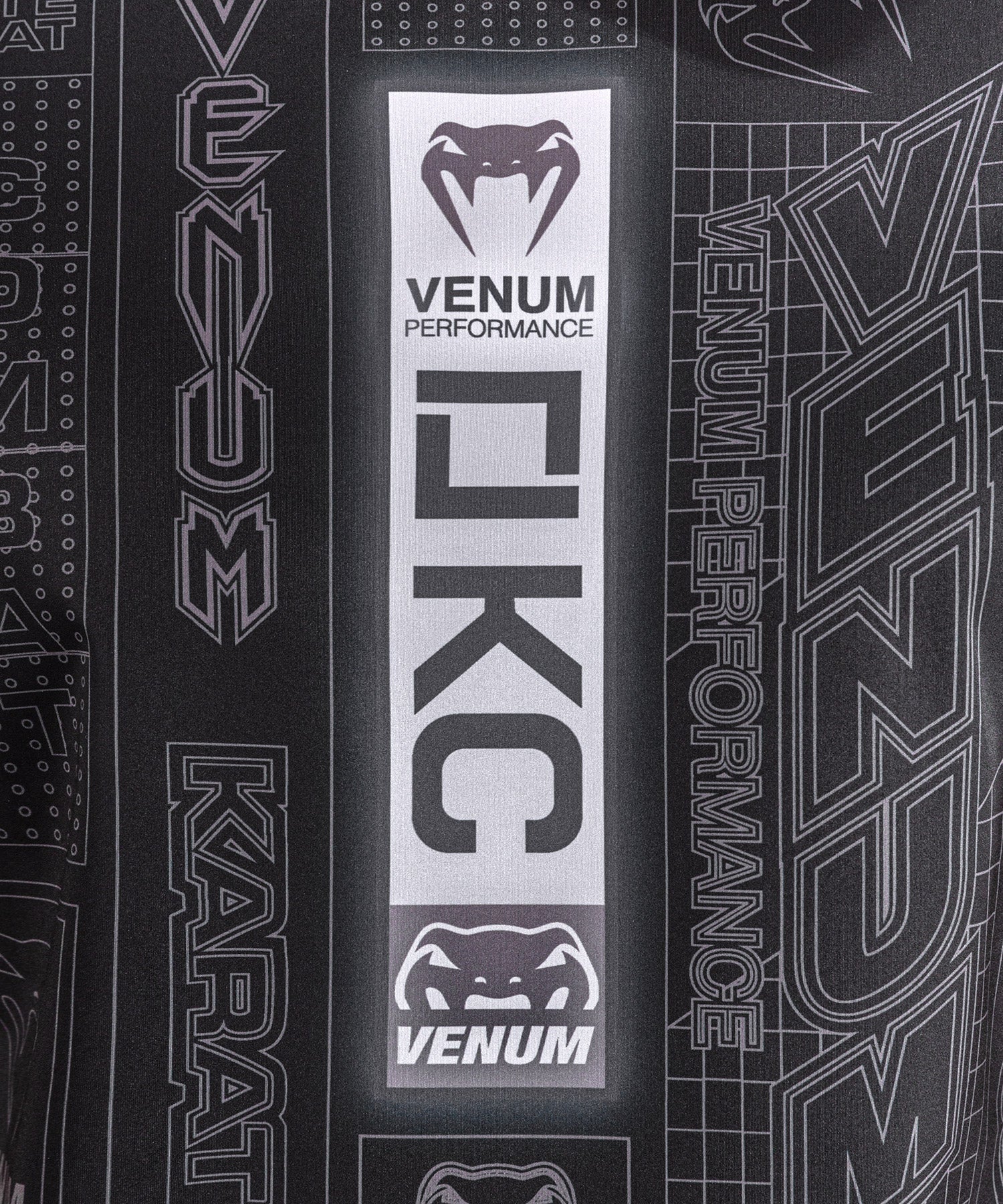 Venum Tanktop Karate Combat Dry Tech - Schwarz/Grau
