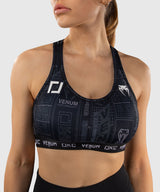 Venum Karate Combat Sport-BH – Schwarz/Grau
