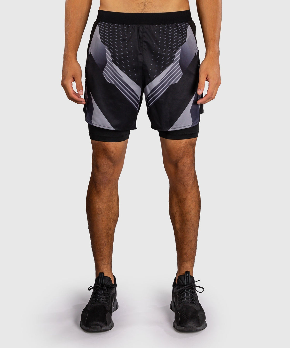 Venum Kompressionsshorts No-Gi 6.0 - Schwarz/Weiß