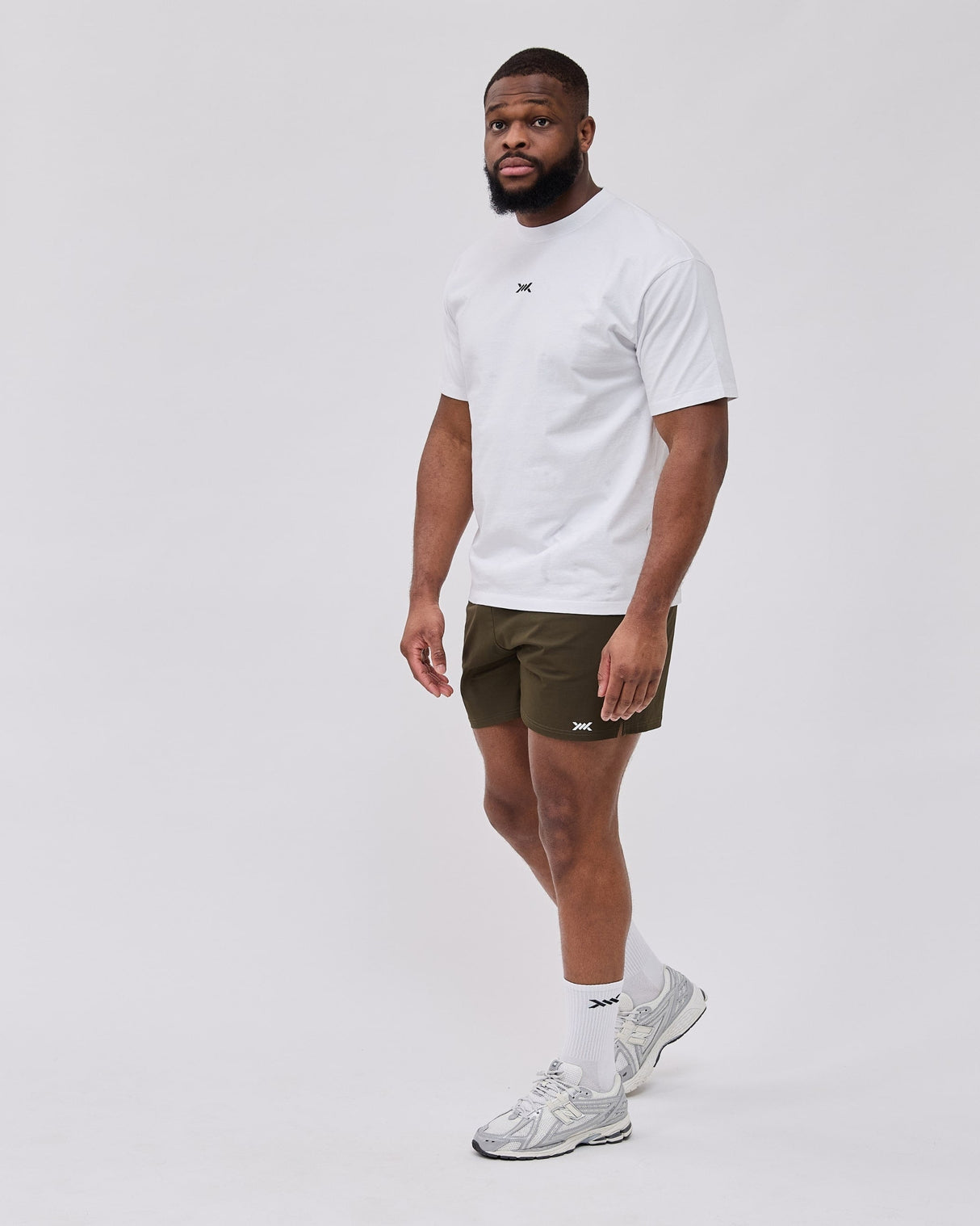 Caged Classic T-Shirt - Weiss