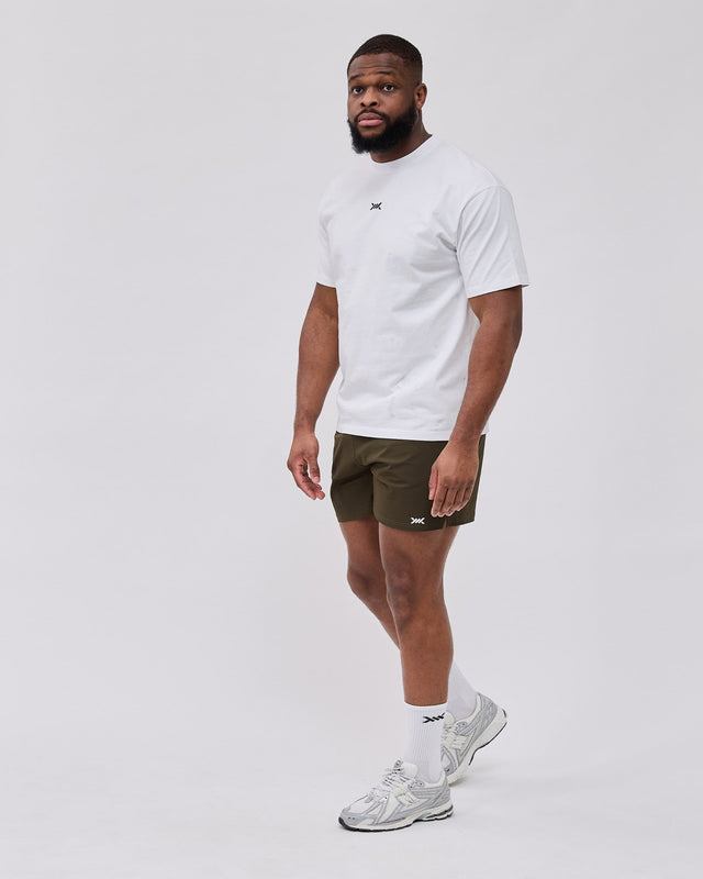 Caged Classic T-Shirt - Weiss