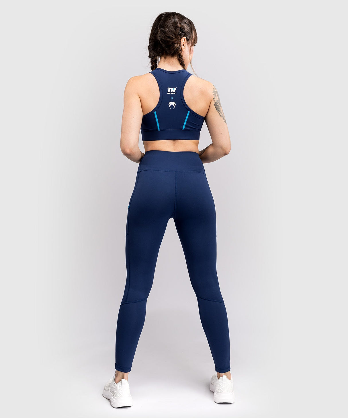 Venum x Top Rank Original Leggings Damen - Marineblau