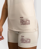Venum Damen Dry Tech T-Shirt Serpenti - Ivory