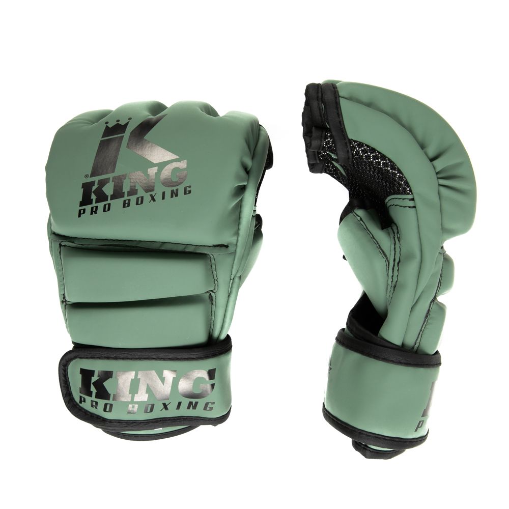 King Pro Boxing MMA Handschuhe Revo - Khaki Grün