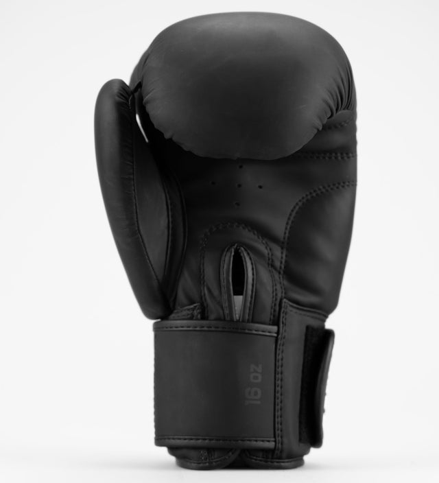 Caged Boxhandschuhe Shadow - Mattschwarz/Weiss