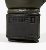 Caged Boxhandschuhe 'X' Series - Kaki Grün/Schwarz - The Fight Company Deutschland