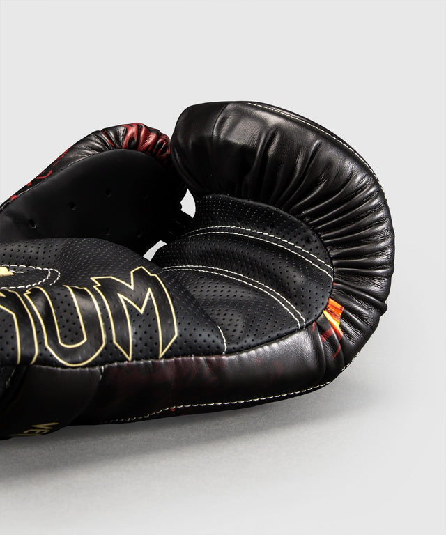 Venum Boxhandschuhe Jujutsu Kaisen x Sukuna Impact Evo - Schwarz/Beige