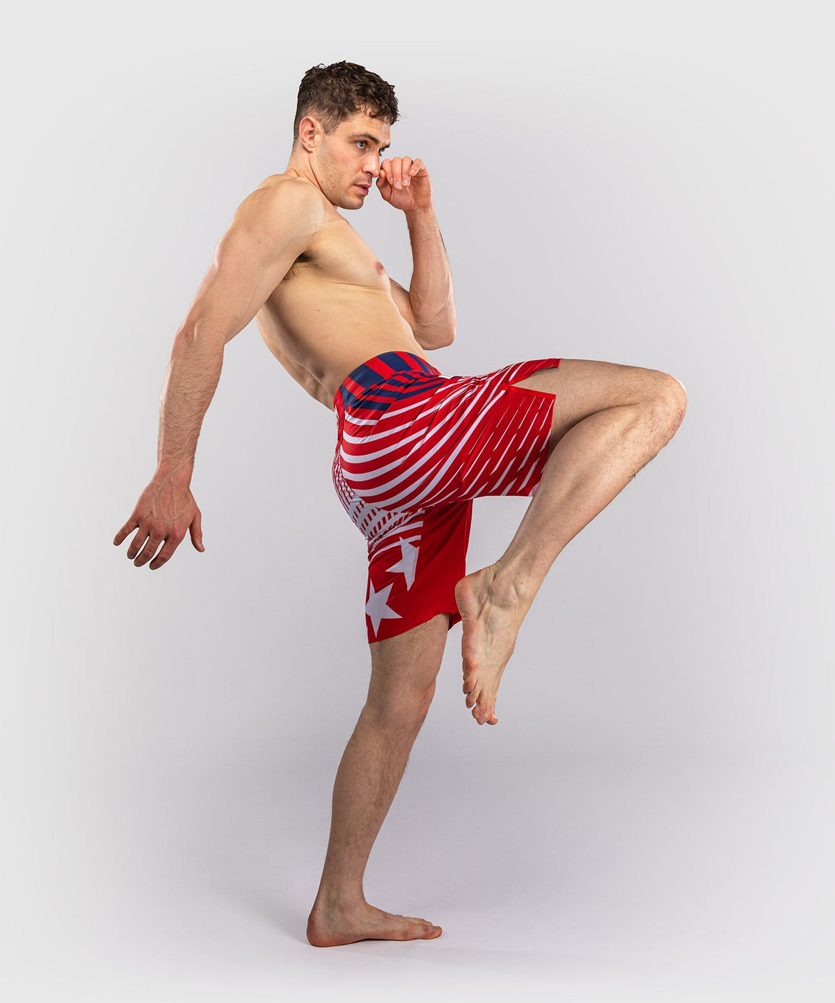 Venum UFC MMA Shorts Freedom 250 Long Fit - Rot