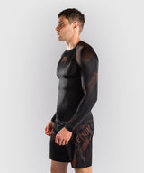 Venum Rashguard No-Gi 6.0 Lange Ärmel – Schwarz/Braun