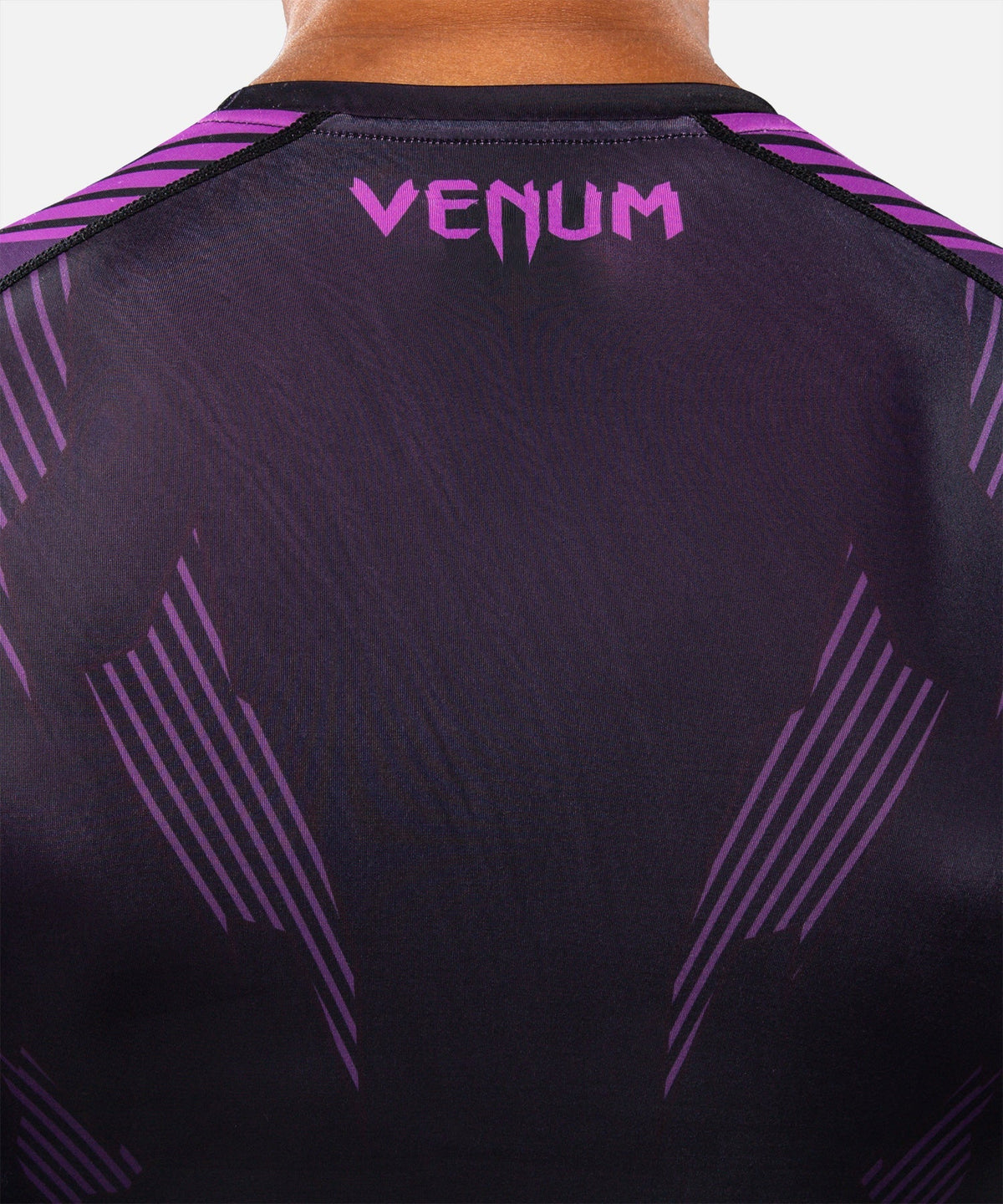 Venum Rashguard No-Gi 6.0 Lange Ärmel - Schwarz/Lila