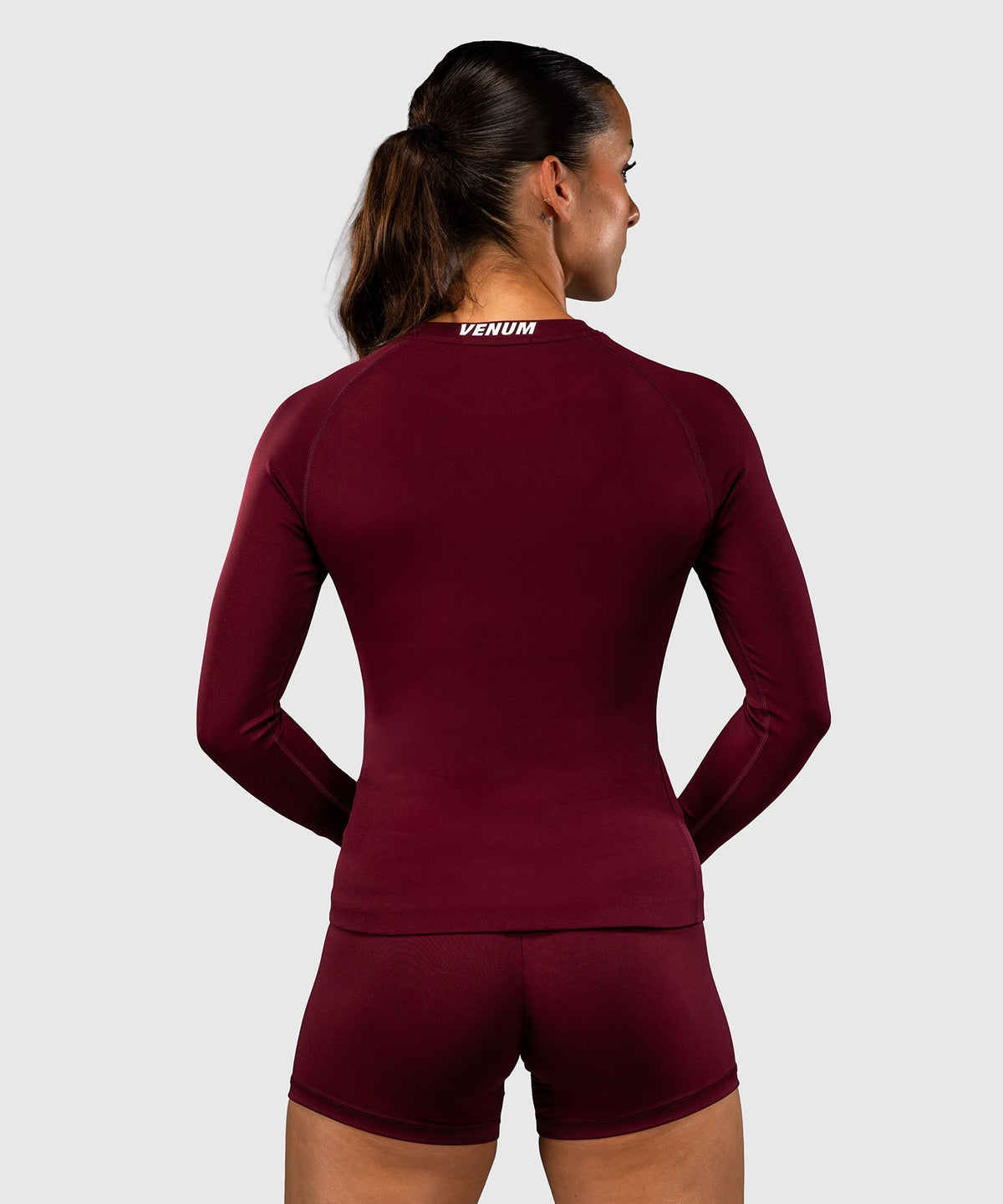 Venum Rashguard Aero XT Lange Ärmel - Pflaume