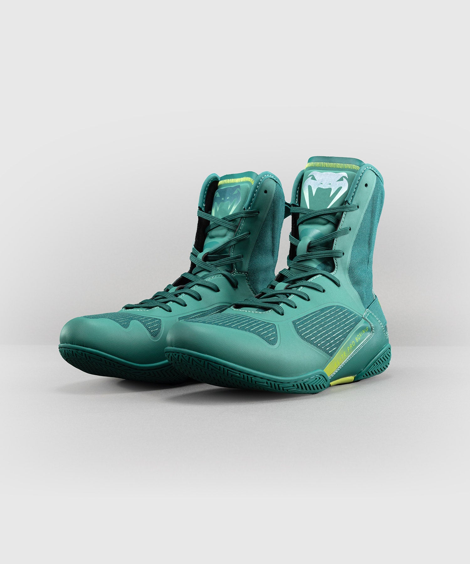 Venum Boxschuhe Elite Neo - Grün/Neon Gelb