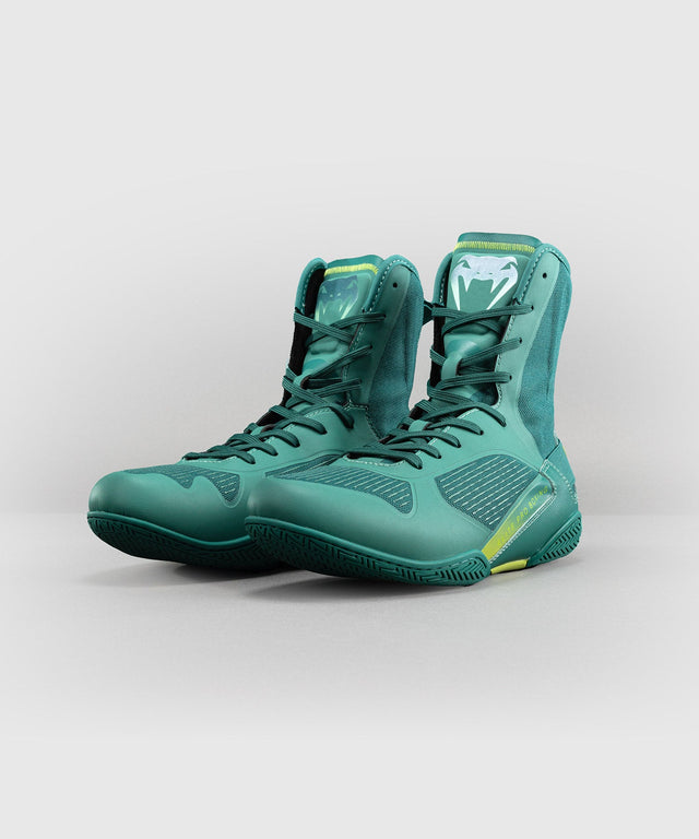 Venum Boxschuhe Elite Neo - Grün/Neon Gelb